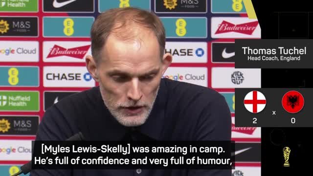 Tuchel lauds 'very impressive' Lewis-Skelly after England debut goal