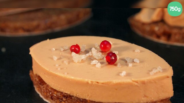 Toast de foie-gras façon calisson