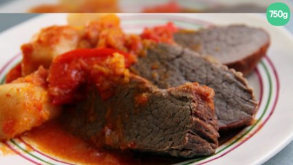 Bœuf mijoté à la vanille