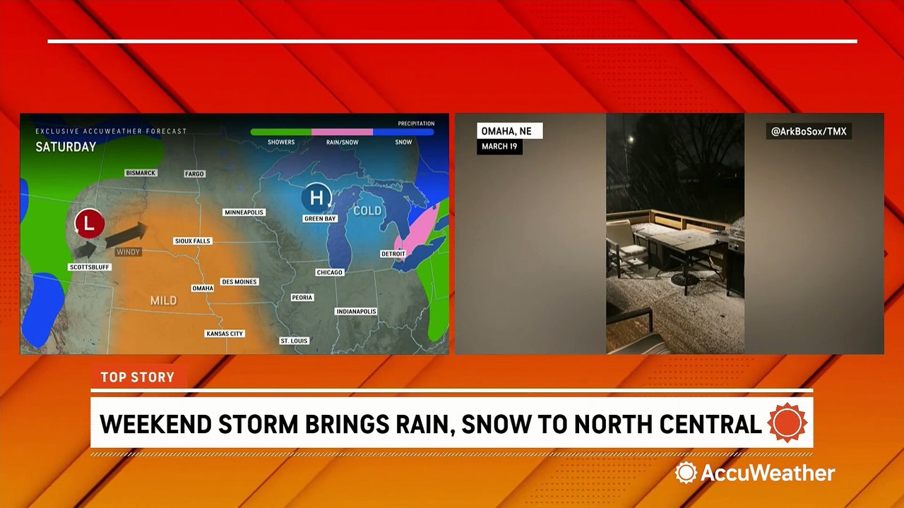 Weekend storm to bring snow and rain to the Upp...