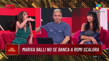 😬 Sacaron los trapitos al sol: TENSO CRUCE entre Romi Scalora y Marixa Balli