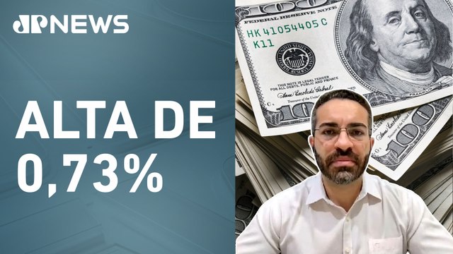 Dólar volta a subir e fecha o dia cotado a R$ 5,71; Rodrigo Simões analisa