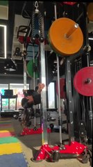 Woman Takes Unexpected Tumble During Pilates Session