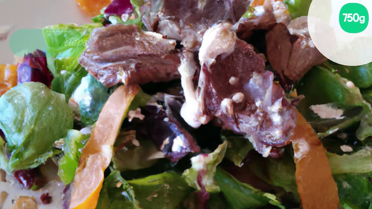 Salade de cerf au soyo