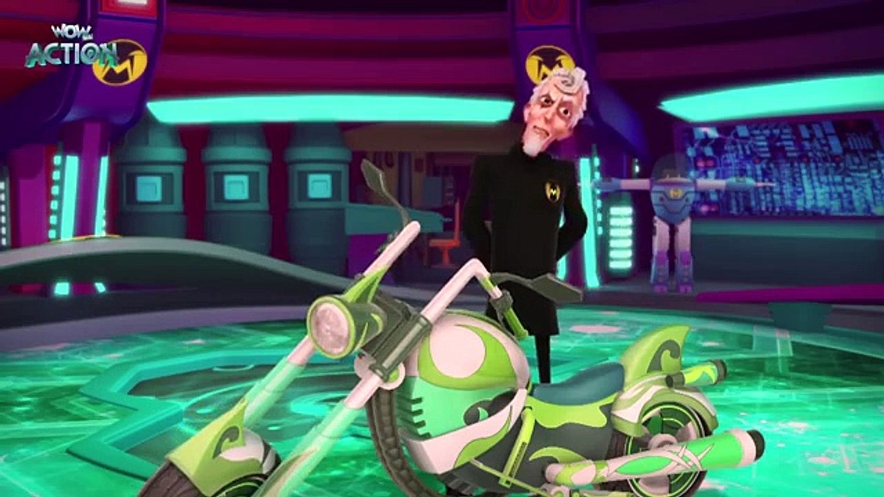 Vir The Robot Boy _ Hindi Cartoon For Kids _ The Mad Bike _ Animated Series _ WowKidz Action(360P)