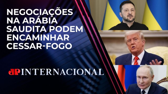 EUA e Rússia têm primeira conversa em 3 anos e trégua com Ucrânia pode acontecer | JP INTERNACIONAL