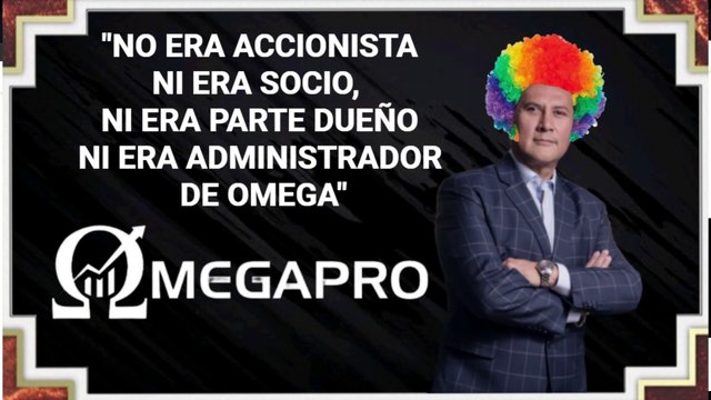 no era accionista ni era socio ni era parte dueño ni era administrador de omega Juan Carlos Reynoso