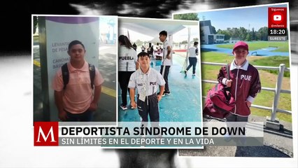 Kevin, deportista con síndrome de Down, sin límites en el deporte y en la vida