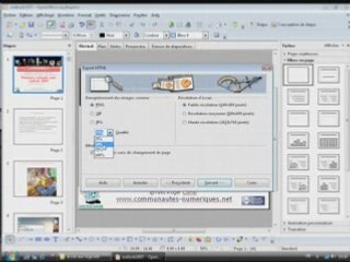 Publier des présentations PowerPoint sur Internet 1 sur 2