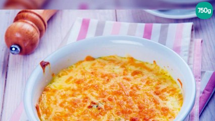 Gratin de potiron léger