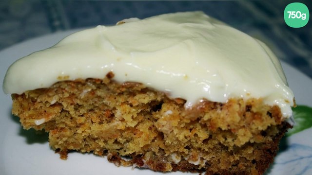 Gâteau aux carottes rapide