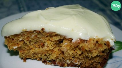 Gâteau aux carottes rapide