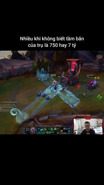 Nhiều khi không biết tầm bắn của trụ là 750 hay 7 tỷ #illaoi #jax #lienminhhuyenthoai #leagueoflegends
