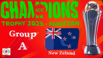 ICC CHAMPIONS TROPHY 2025 Teams