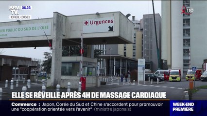 Dans l'Oise, une jeune femme de 22 ans réanimée après 4h de massage cardiaque