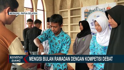 Lomba Debat Pelajar Merauke di Festival Ramadan: Mengasah Kemampuan Berpikir Kritis dan Berbicara