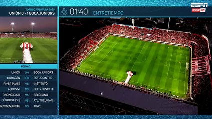 Copa LFP 2025: Union 0 - 1 Boca (2do Tiempo)