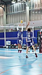 Best spike on volleyball 💪 king of volleyball