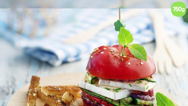 Burger végétarien et Caprice des Dieux