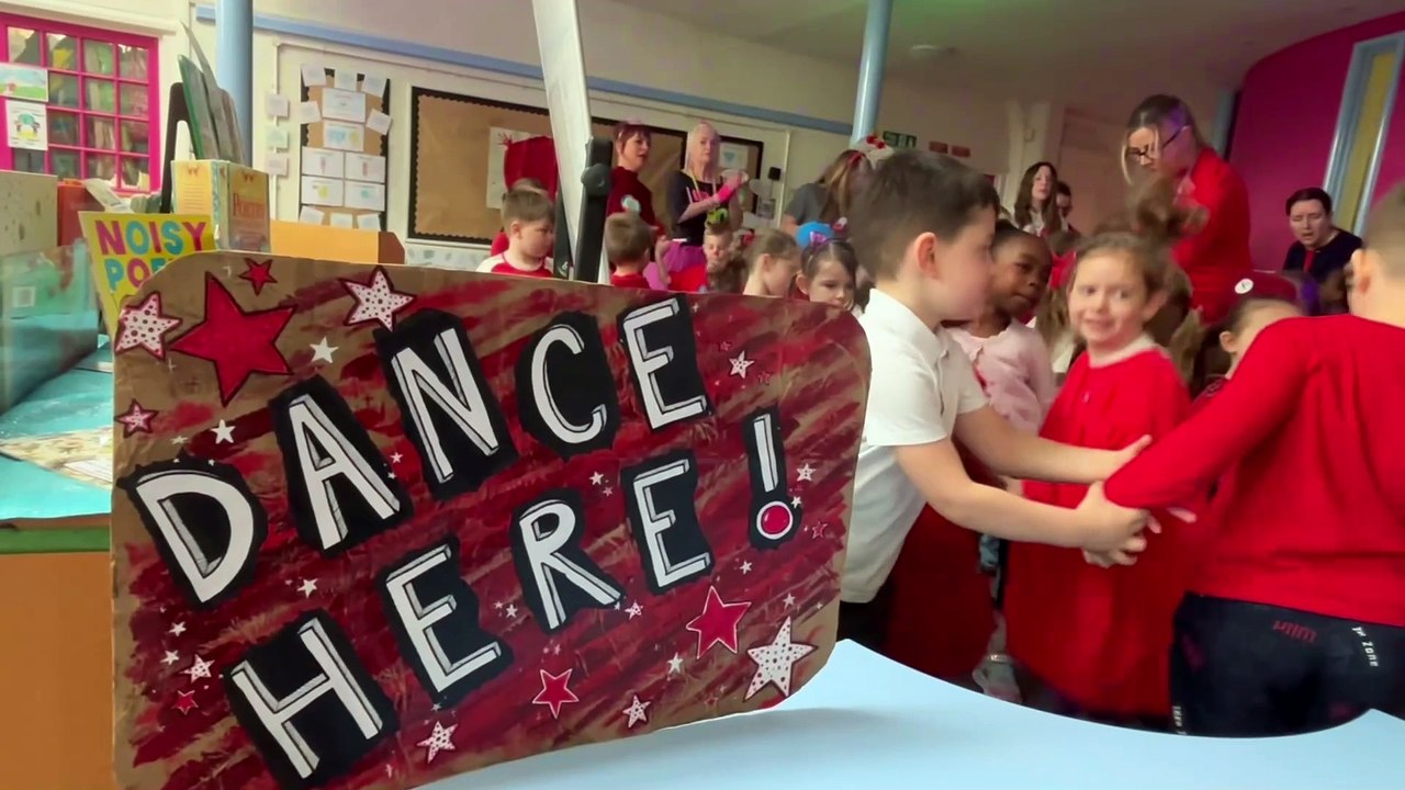 Danceathon for Comic Relief at Portsmouth School