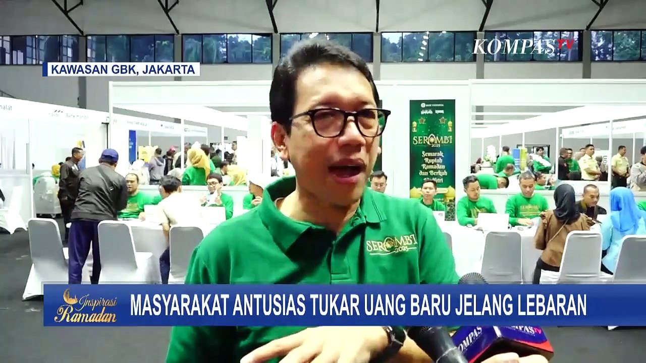 Bank Indonesia Gelar Penukaran Uang di Hall Basket GBK Jakarta