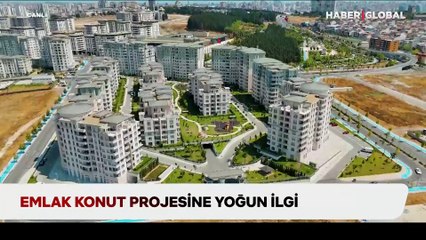 Emlak Konut projesine yoğun ilgi