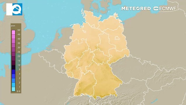 Das Wetter am Wochenende (22. und 23. März 2025): Es fällt stellenweise etws Regen, ist aber deutlich zu wenig