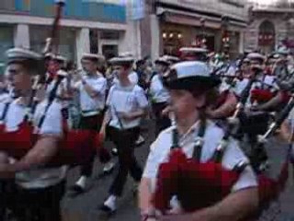 EUROCELTES 2008 STRASBOURG LA PARADE DANS LA VILLE