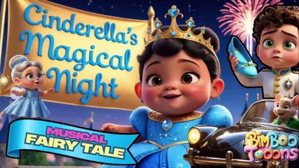 Cinderella’s Sparkly Night" | A Magical Baby Fairy Tale