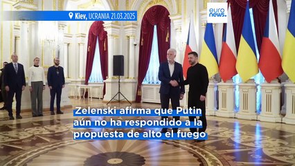 Zelenski acusa a Putin de paralizar los esfuerzos de paz antes de las conversaciones en Arabia Saudí