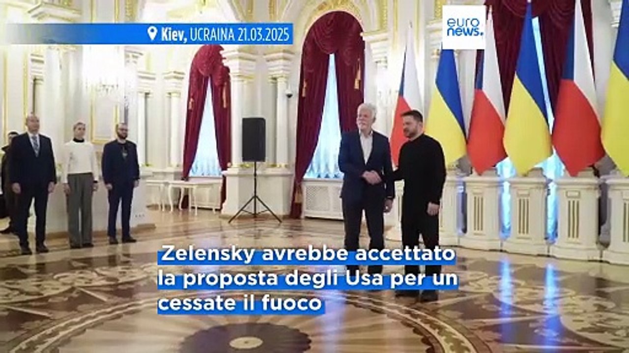 Zelensky accusa Putin di bloccare gli sforzi di pace in vista dei colloqui in Arabia Saudita