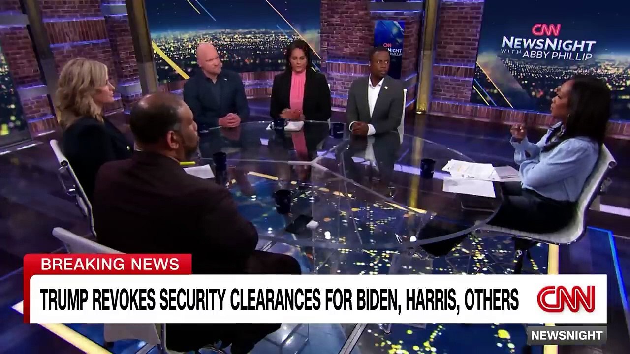 Pres. Trump revokes security clearances of Biden, Harris & others