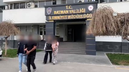 Batman'da uyuşturucu operasyonunda yakalanan 3 şüpheli tutuklandı