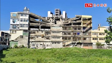 台中清水48年「V字塌陷樓」屋主未通報建物現況 中市府將開罰