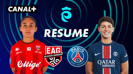 Le résumé de Guingamp / PSG - Arkema Première Ligue 2024-25 (J18)