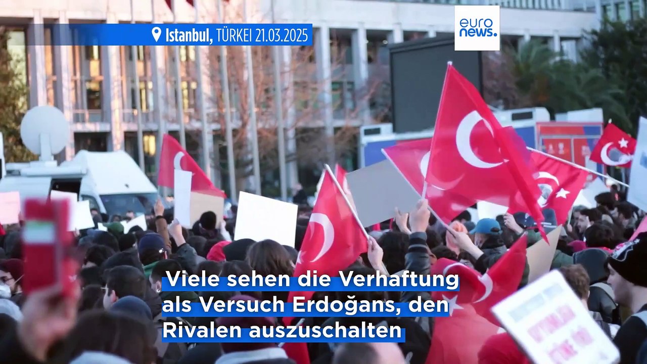 Trotz Demonstrationsverbot: türkische Oppositionspartei ruft zu weiteren friedlichen Protesten für İmamoğlu auf
