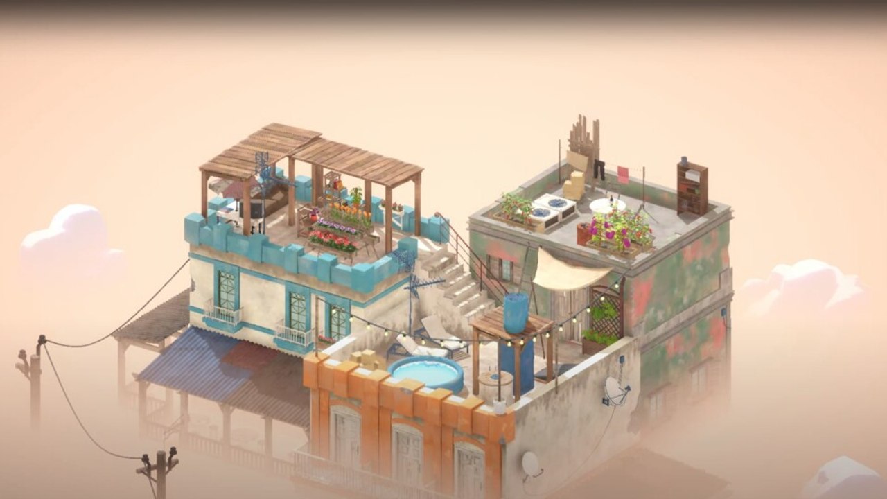 In diesem entspannten cozy-titel gestalten wir wunderschöne rückzugsorte in luftigen höhen