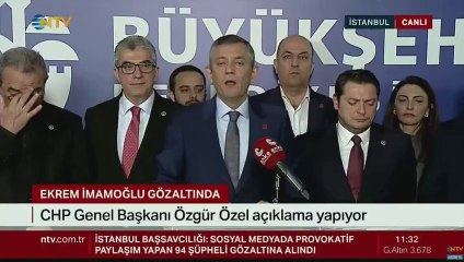 Özel mitingleri görmeyen medyayı eleştirirken NTV yayını kesti