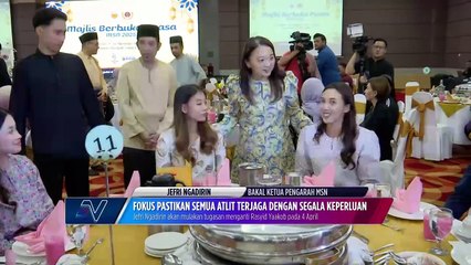 Jefri Ngadirin azam pastikan kebajikan dan keperluan atlit terjamin