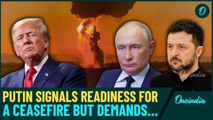 Trump Says Talks On Dividing Territory Between Moscow And Kiev Ongoing | Hints At Ceasefire Deal