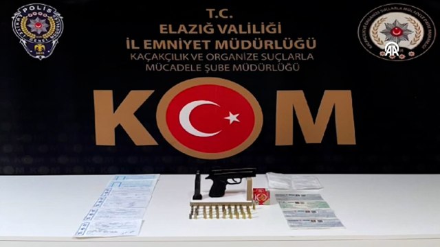 Elazığ'da tefecilik operasyonunda yakalanan 2 şüpheli tutuklandı