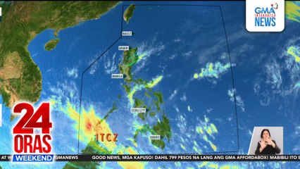 Amihan, easterlies, at ITCZ, nagpapaulan sa ilang bahagi ng bansa | 24 Oras Weekend