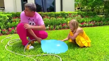 The Floor is Lava with Nastya and dad