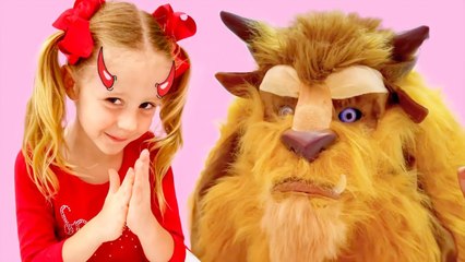 Nastya and series about having fun with her best friend