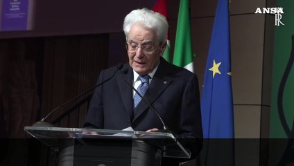 Mattarella: "Il futuro non si costruisce vivendo di nostalgie"