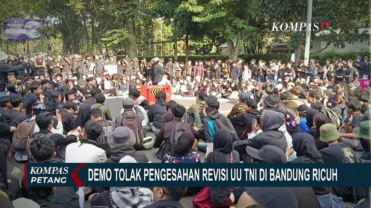 Janji Puand dan DPR pada Mahasiswa usai Aksi Demo Tolak UU TNI Meluas di Berbagai Daerah