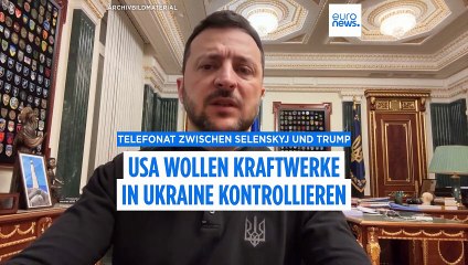 Selenskyj über Trump-Telefonat: "Positiv, offen und sehr substanziell"