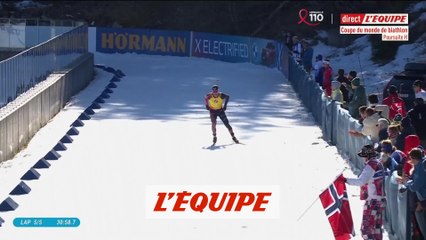 Sturla Laegreid remporte la poursuite d'Oslo et le gros globe de cristal - Biathlon - CM (H)