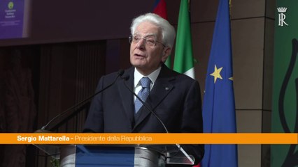 Mattarella "Agroalimentare motore dell'Italia come cultura e design"