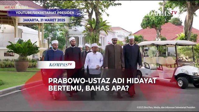 Momen Presiden Prabowo Bertemu Ustaz Adi Hidayat hingga Ulama Al Azhar Kairo Mesir di Istana